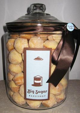 Big Sugar Glass Jar - $75 Our signature glass apothecary jar is filled