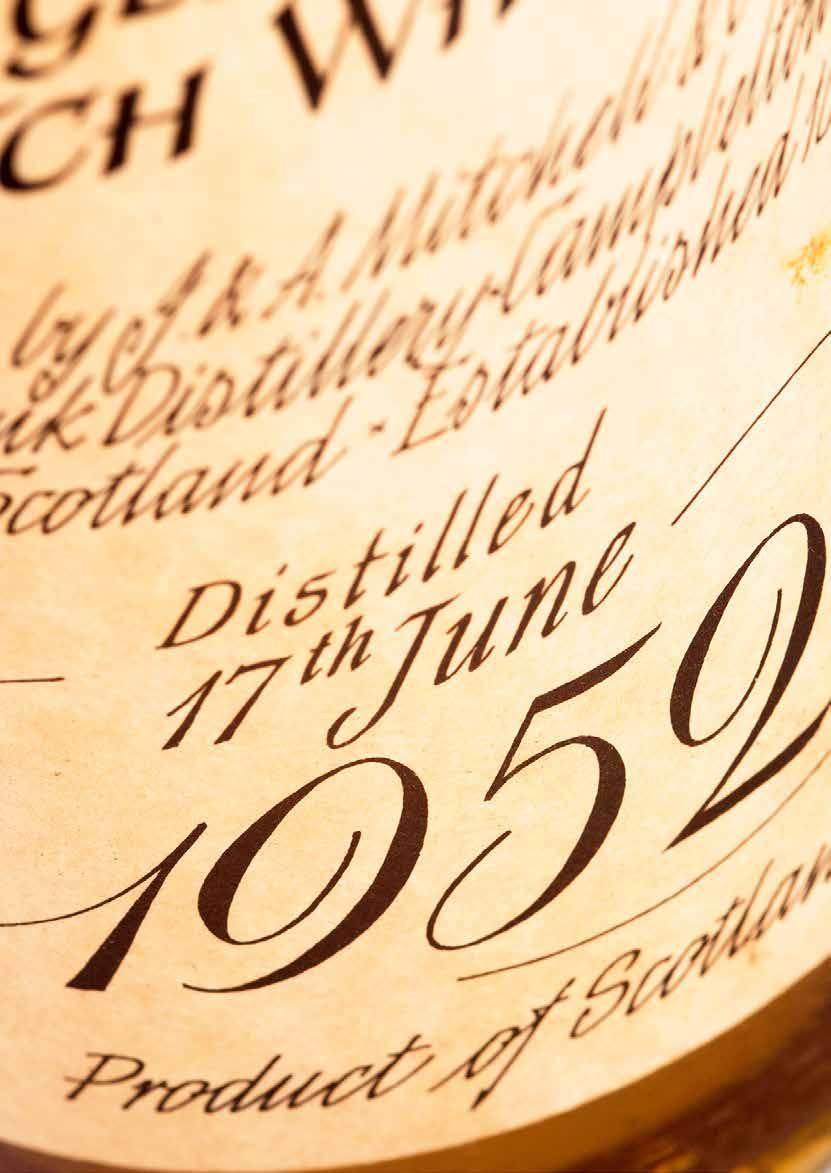 RARE WHISKY 101 CRYSTAL BALL GAZING Demand for desirable Single Malt Scotch brands and previously discontinued bottles remains exceptionally strong.