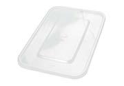 Bagasse Bowl - Shallow Lid Uses: To be used with Square Bagasse Bowls -