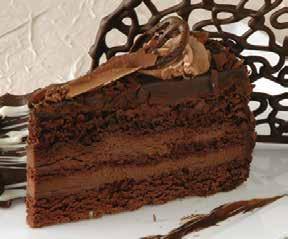 (78540) Pkg 2 x 10 16 sl/ea Chocolate Edge Torte