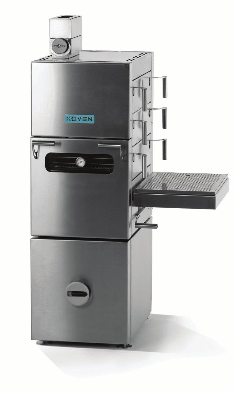Ex clu si ve X-OVEN s product range was conceived by Enrico Piazzi, an Italian restaurant owner and passionate inventor who has spent years researching, developing and market testing the