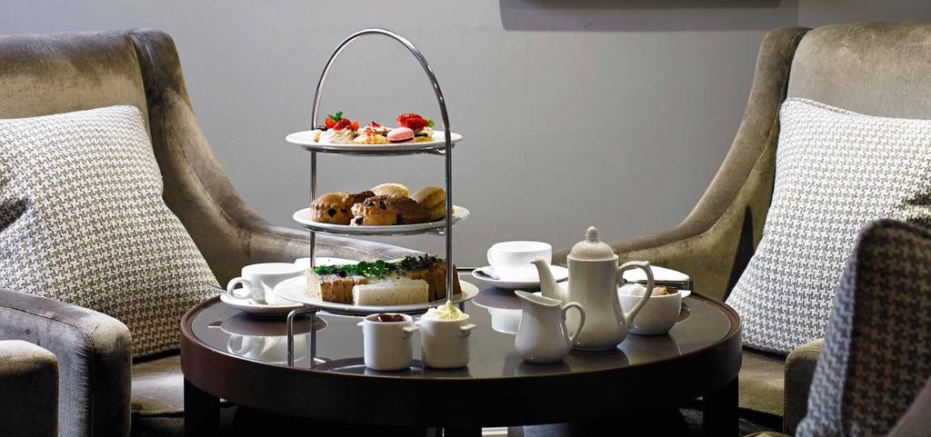 TREAT YOURSELF TO AFTERNOON TEA Afternoon tea was popularised in the 1840s by Duchess Anna Maria, wife of the 7th Duke of Bedford.