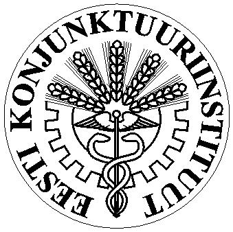 Eesti Konjunktuuriinstituut Estonian Institute of Economic Research Illegaalse alkoholi ja sigarettide