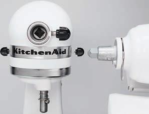 ENGLISH ATTACHMENTS AND ACCESSORIES General Information KitchenAid attachments are designed to assure long life.