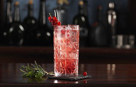 THE LAMBAY RUBY Inspired by the fresh waves crashing against the shore on Lambay Island and the red berries that the robin carries to its nest in winter, this is a refreshing Whiskey cocktail, Lambay