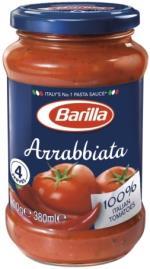 Product code: 1220 Unit barcode: 8076809513739 Case barcode: 08076809034807 With at least 8 Italian tomatoes in every jar, Barilla s Arrabbiata sauce is a delicious blend of spicy chillies and 100%