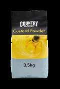 40 95p per tin Use Country Range Custard Powder and Country Range Coconut Milk to