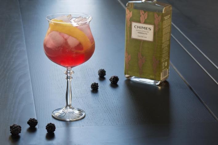 4 Midnight A single serve of Chimes English Extra Dry Vermouth (2.