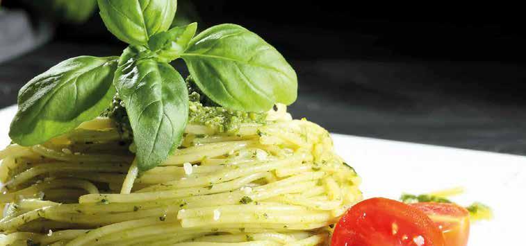 Linguini Pesto Basil pesto sauce, fresh parmesan cheese,