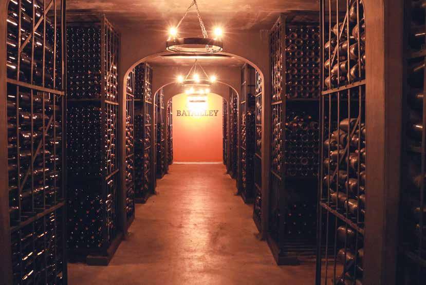 Library cellar of Chateau Batailley, with wines dating back to vintage 1881. (WV 92-94) went through more stringent grape selection than ever before and is a wine that shines on its own.