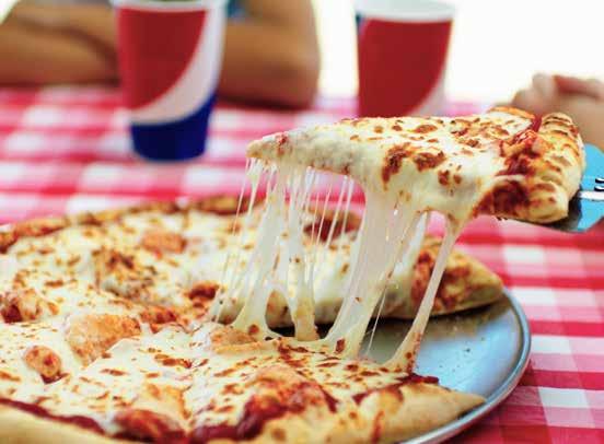 PIZZA PARTY Choose From Cheese, Pepperoni, or Sausage Pizza Parties Include: Pizza, Breadsticks, Dipping Sauce, Fresh Baked Cookies, Pepsi Products, Tea, and Ice Water.