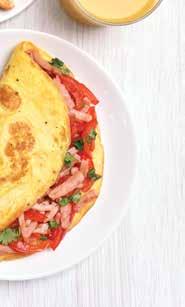 Famous Omelet - Grilled Diced Ham, Sautéed Onions, Green Peppers, Mushrooms, Tomatoes, Swiss Cheese, Provolone And Cream Cheese 8.75 Cheese Omelet - American, Swiss, Muenster Or Provolone 7.