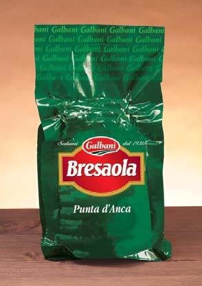 Bresaola Punta d anca A salt-cured 100% selected lean beef product rich in protein traditionally from Northern Italy that is seasoned from 4 to 8 weeks.