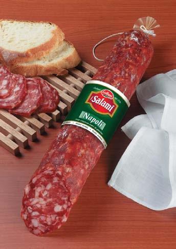 Thanks to its traditional shape tied and with white skin, it has a very authentic look. The salami Milano is an ideal appetizer.