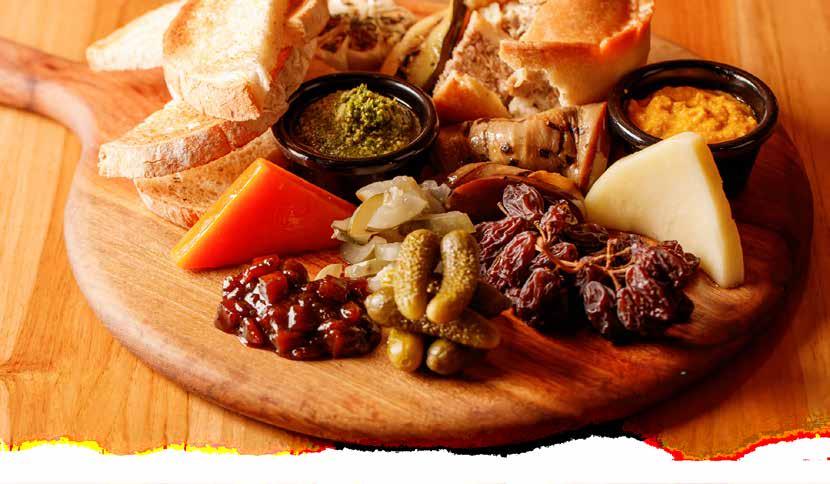 PLOUGHMAN S PLATTER DARWIN S SELECTION 20+ guests $500 Ideal for a group of friends up to 20 to share & enjoy (Available in the bar area only after 3pm daily) 4 X PLOUGHMANS PLATTER PLOUGHMAN S