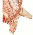 The cuts consist of a leg long cut with the foot off, a middle and a forequarter with the jowl and foot removed.