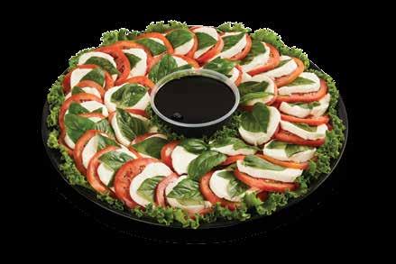Small Serves 5 7 / Large Serves 8 10 See  Mediterranean hummus Tray Taboule, original and red pepper