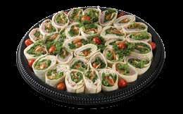 Serves 10 15 / Boar s Head available for an additional charge Wrap Party Tray A great centerpiece at any