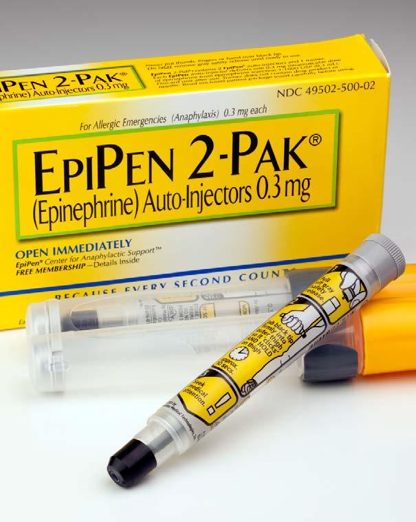 Dominic: I would use an EpiPen.