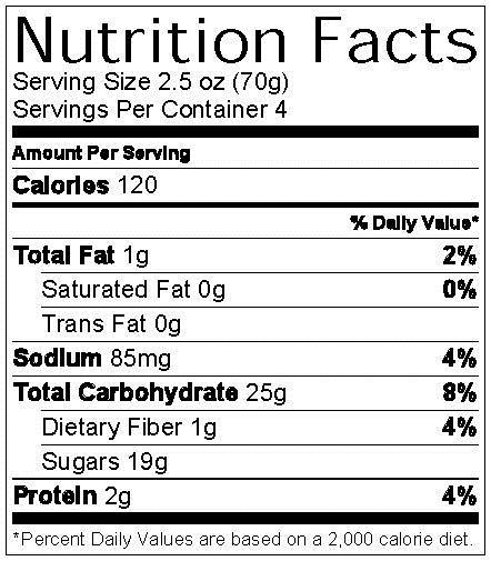 MEAT AND MEAT ALTERNATES COMPONENT UPDATES Participant s Workbook Yogurt with Mixed Berry Step 1: Use the Nutrition Facts Label to find the Serving Size, in ounces (oz) or grams (g), on the yogurt.