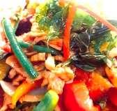 Stir fry (Gluten Free optional, please ask our staff)