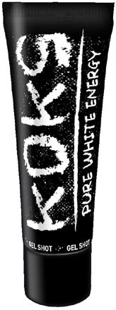 KOKS Energy Gel Shot 28 ml tube Energy in a tube! The Koks Gel Shot in the tube is the perfect addition to our great energy drink in the black can.