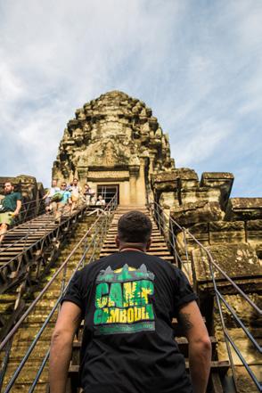 03 Itinerary - For Camp Elephant DAY 1: DEPART THAILAND & ARRIVE IN SIEM REAP, CAMBODIA Depart Bangkok in the morning and travel to Siem Reap, arriving mid afternoon (traffic depending).