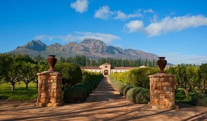 Courtesy Waterford Wine Estate Waterford Wine Estate The drive through the picturesque Blaauwklippen valley, outside Stellenbosch, sets the tone for the arrival at Waterford, an unpretentious winery