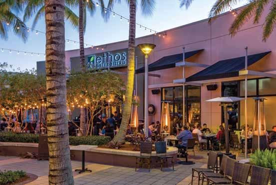 DINING OPTIONS Promenade at Coconut Creek offers