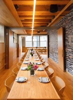 events our upstairs private event space draws from the warm, intimate design of avec s main dining room, and evokes the