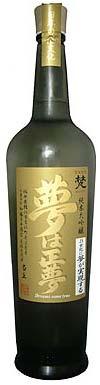 BORN YUME WA MASAYUME JUNMAI GINJO Fermented for 5 years in very controlled temperature. This Junmai Dai-Ginjo has very mellow and elegant aroma with smooth, velvety flavor.