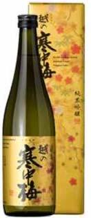 Koshino Kanchubai Junmai Ginjo Niigata s climate is perfectly suited to sake brewing with very cold winters and widely envied supply of crisp, pure water that tickles from the snow-crapped mountains.