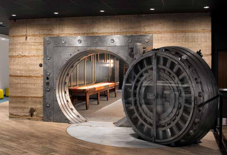 GAME ROOM - the VAULT COMMUNAL SPACE / CANTEEN + the VAULT High design, progressive, and