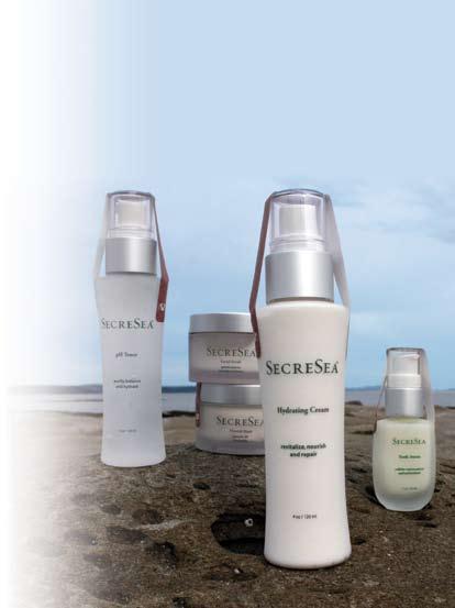 SecreSea SecreSea is designed to indulge your skin with Mother Nature s first and finest ingredients.
