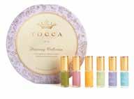 Classic Gift Sets Travel-friendly sets allow you to discover TOCCA's expansive
