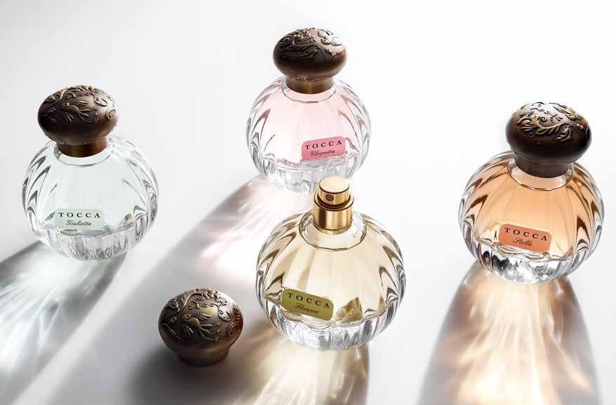 New Eau de Parfums Capturing the imagination, each of our Eau de Parfums brings a distinct character to the world of TOCCA. MAYA TB2076 1.7 fl oz / 50 ml TB2476.33 fl oz / 9.