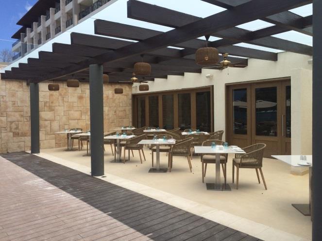 Dorado Terrace Seafood Semi-Private Reception Maximum capacity: 20 Located at