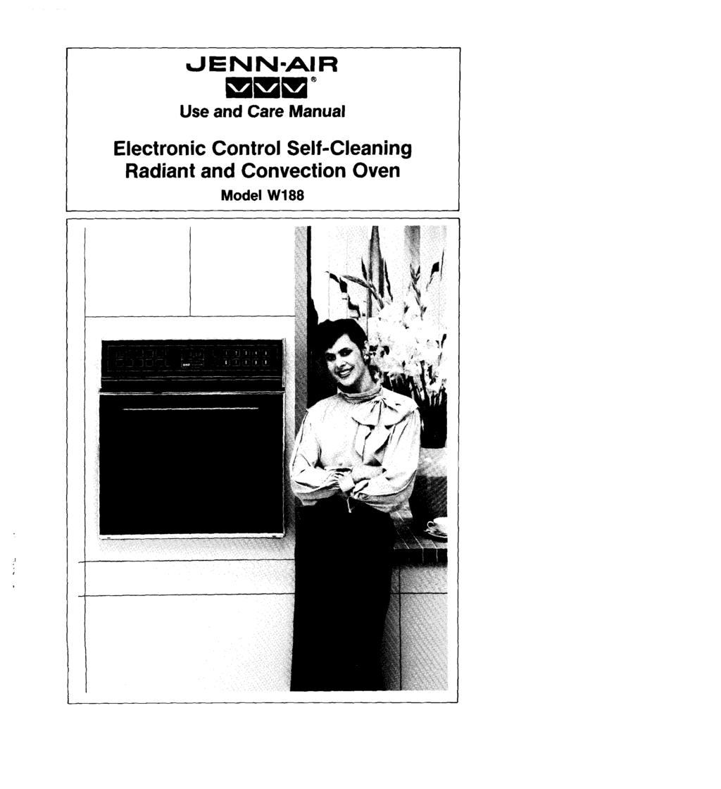JENN-AIR m_w Use and Care Manual Electronic Control