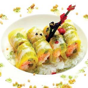 Roll or Hand Roll Brown rice available $1.00 Extra Add cucumber or avocado $0.50 / Add tobiko $1.00 1. Cucumber Roll 3.5 2. Avocado Roll 4 3. Sweet Potato Roll 5 4. A.A.C Roll 4.