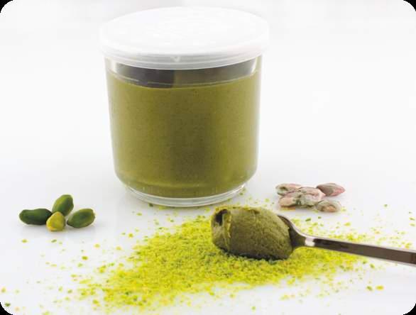 Pure Pistachio Paste A pure, all-natural paste made of 99% pistachio Grate for flavoring ice cream, confectionery filings
