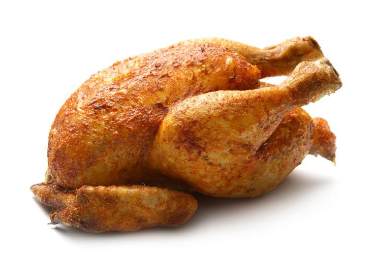 Chicken Chickens are edible birds.