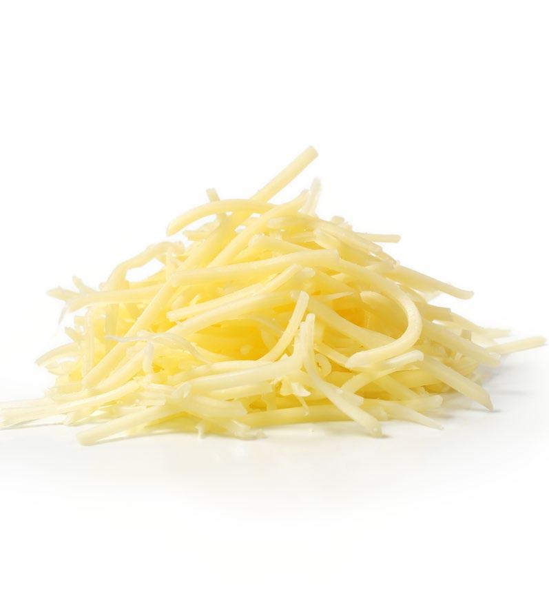 Grated Cheese Hard cheeses like Mozzarella, Cheddar, Havarti, and Monterey Jack can be grated, meaning