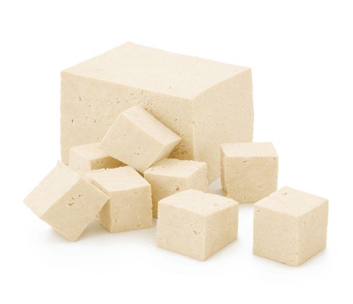 Tofu absorbs the flavour of the foods or sauces in which they re cooked in.