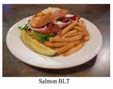 Sandwiches Burgers 1/2 lb burger cooked to order served with lettuce, tomato, red onion & pickle on a Kaiser Bun 7.95 Add Bacon 1.00 Add Cheese.