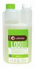 RECOMMENDED FOR: Descaling domestic or small office coffee machines and kettles 250ml bottles (carton code E27434-12 bottles) LOD GREEN A safe and effective liquid descaler for removing hard water