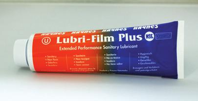 h ay n e s lubri-film plus Food grade lubricant for use on food equipment where