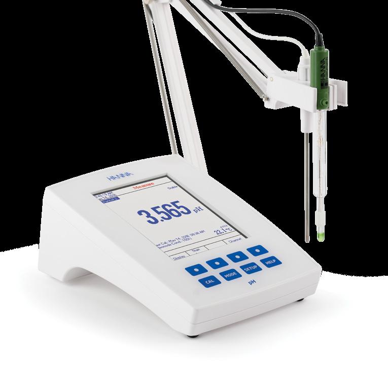 ph Laboratory Research Grade Benchtop ph/mv Meter with 0.