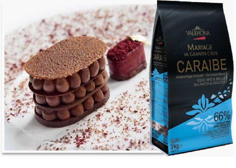 Chocolate Pistolles, Chips & Chunks Dark Chocolate Feves - Caraibe Caraibe is made of the finest Trinitario beans from small