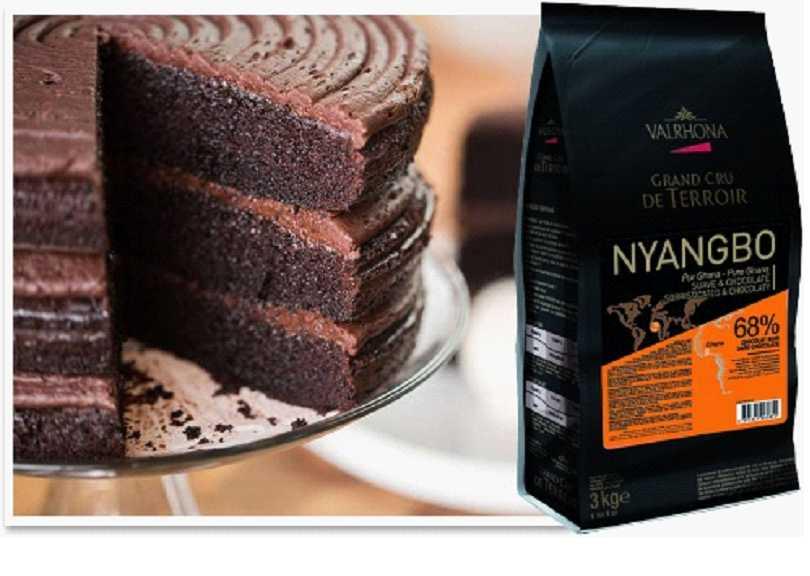 Chocolate Pistolles, Chips & Chunks Dark Chocolate Feves - Nyangbo Distinguished by a subtle acidity that allows a note of