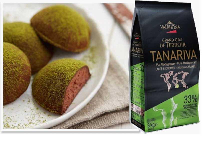 Chocolate Pistolles, Chips & Chunks Milk Chocolate Feves - Tanariva Madagascar cocoa beans give Tanariva its balanced